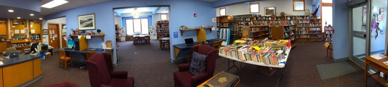 library interior